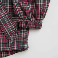 Yardsale Plaid Pullover Jacket - Black / Red thumbnail