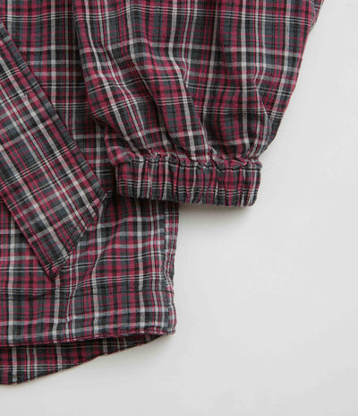 Yardsale Plaid Pullover Jacket - Black / Red