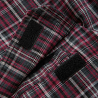 Yardsale Plaid Pullover Jacket - Black / Red thumbnail