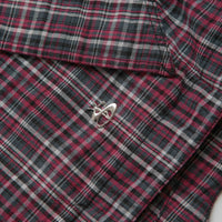 Yardsale Plaid Pullover Jacket - Black / Red thumbnail