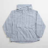 Yardsale Plaid Pullover Jacket - Blue / White thumbnail