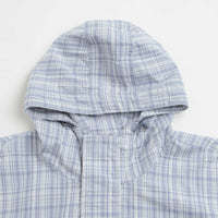 Yardsale Plaid Pullover Jacket - Blue / White thumbnail