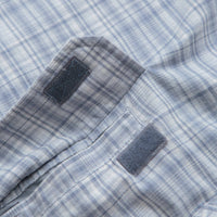 Yardsale Plaid Pullover Jacket - Blue / White thumbnail