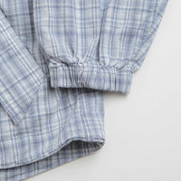 Yardsale Plaid Pullover Jacket - Blue / White thumbnail