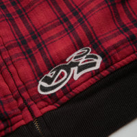 Yardsale Reversible Flannel Hoodie - Black thumbnail