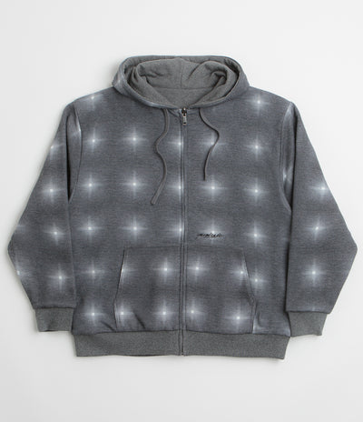 Yardsale Reversible Thermal Hoodie - Black / Charcoal