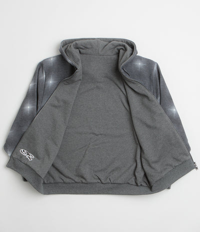 Yardsale Reversible Thermal Hoodie - Black / Charcoal