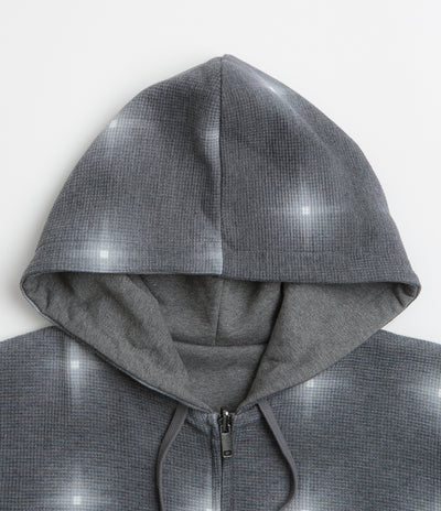 Yardsale Reversible Thermal Hoodie - Black / Charcoal