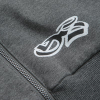 Yardsale Reversible Thermal Hoodie - Black / Charcoal thumbnail