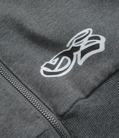 Yardsale Reversible Thermal Hoodie - Black / Charcoal