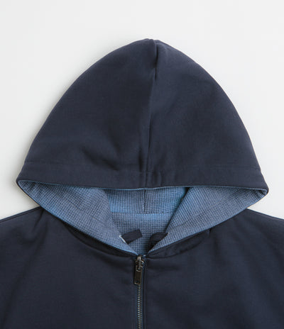 Yardsale Reversible Thermal Hoodie - Navy / Navy