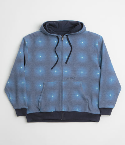 Yardsale Reversible Thermal Hoodie - Navy / Navy