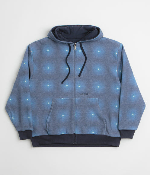 Yardsale Reversible Thermal Hoodie - Navy / Navy