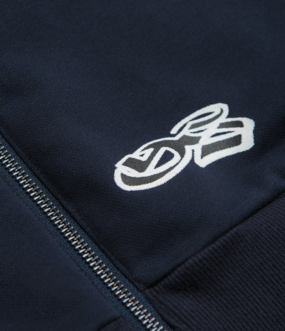 Yardsale Reversible Thermal Hoodie - Navy / Navy