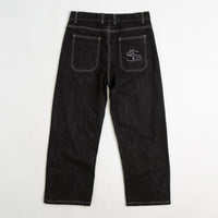 Yardsale Ripper Jeans - Contrast Black thumbnail