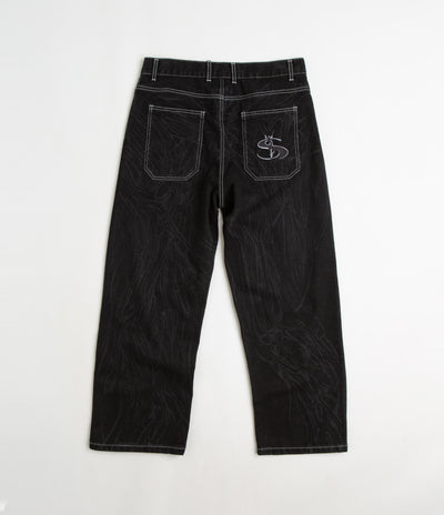 Yardsale Ripper Jeans - Contrast Black