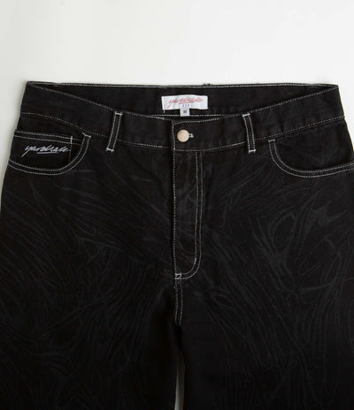 Yardsale Ripper Jeans - Contrast Black