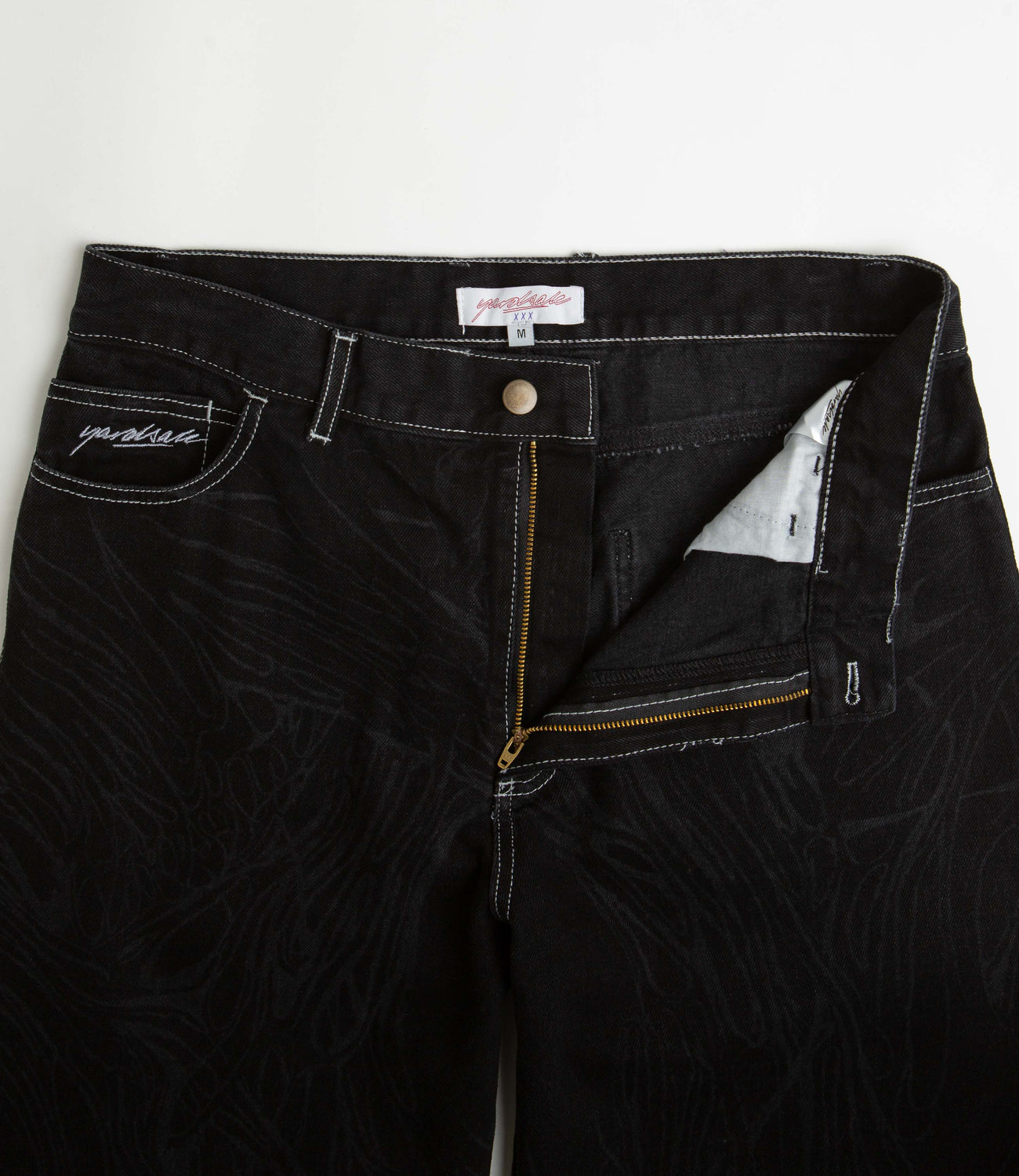 Yardsale Ripper Jeans - Contrast Black | Flatspot