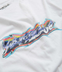 Yardsale Shiny T-Shirt - White | Flatspot