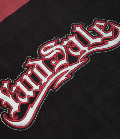 Yardsale Sierra Velour T-Shirt - Black / Red