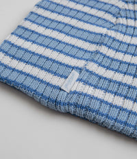 Yardsale Stripe Beanie - Blue / White | Flatspot