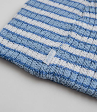 Yardsale Stripe Beanie - Blue / White