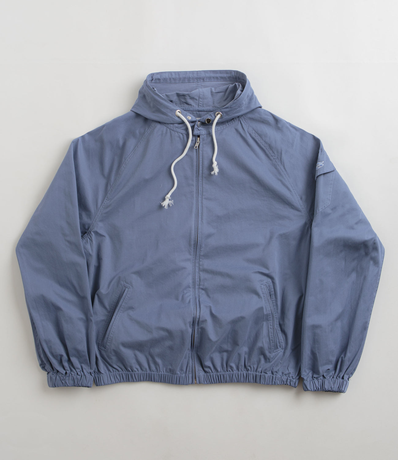 Yardsale Sunscript Hooded Jacket - Blue | Flatspot