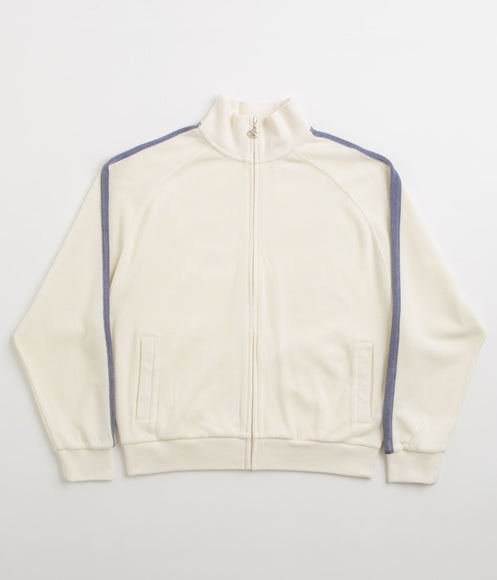 Yardsale Woven Phantasy Full-Zip Sweatshirt - Cream