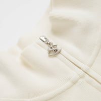 Yardsale Woven Phantasy Full-Zip Sweatshirt - Cream thumbnail