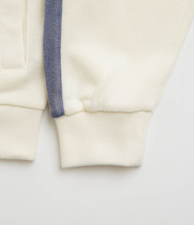 Yardsale Woven Phantasy Full-Zip Sweatshirt - Cream