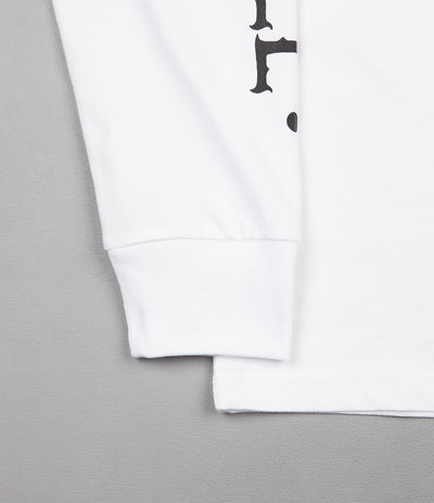 Vans x Anti Hero On The Wire Long Sleeve T-Shirt - White