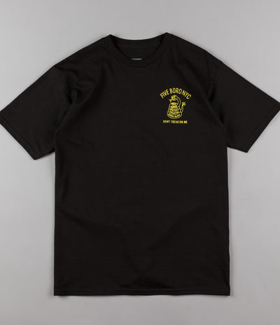 5Boro Don't Tread T-Shirt - Black / Yellow