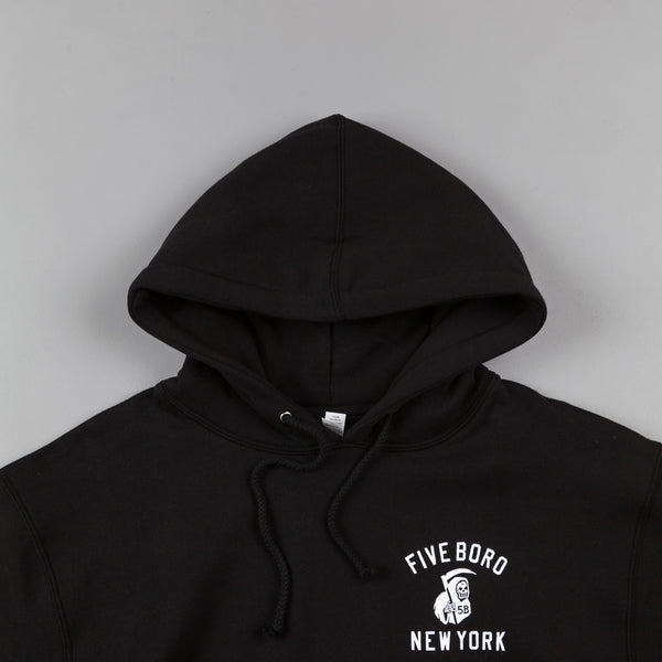 5Boro Reaper Hooded Sweatshirt - Black | Flatspot