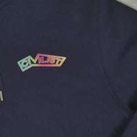 Civilist 3D Block Hoodie - Navy thumbnail