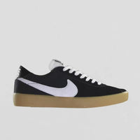 Nike SB Bruin React Shoes - Black / White - Black - Gum Light Brown thumbnail