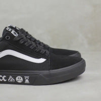 Vans Old Skool Pro BMX Shoes - (CULT) Black / Black thumbnail