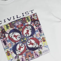 Civilist LSD Worldpeace T-Shirt - White thumbnail