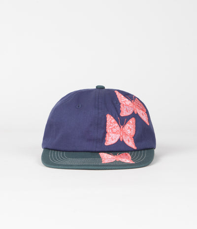 Butter Goods Butterfly Cap - Navy / Forest