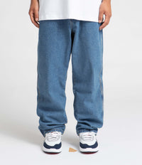 Butter Goods Flower Denim Jeans - Washed Indigo