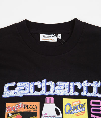 Carhartt x Quartersnacks Graphic T-Shirt - Black