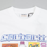 Carhartt x Quartersnacks Graphic T-Shirt - White thumbnail