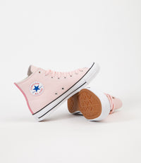 Converse CTAS Pro Hi Shoes Vapor Pink Pink Glow Natural Flatspot