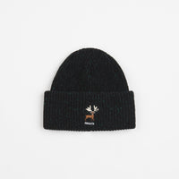 Magenta Deer Beanie - Black thumbnail