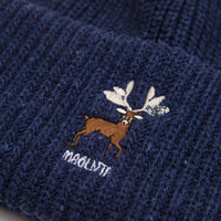 Magenta Deer Beanie - Petrol Blue thumbnail