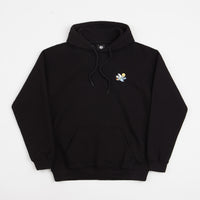 Magenta Dove Plant Hoodie - Black thumbnail