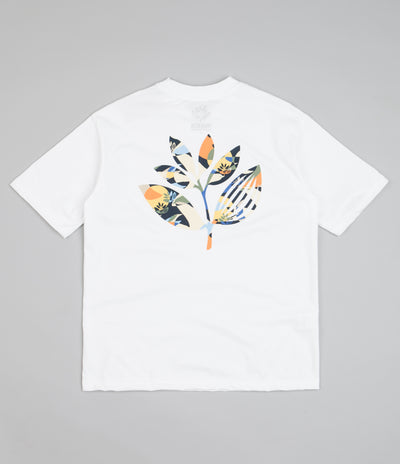 Magenta Doves Plant T-Shirt - White