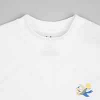 Magenta Doves Plant T-Shirt - White thumbnail