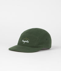 Magenta MTN Fleece 5 Panel Cap - Khaki