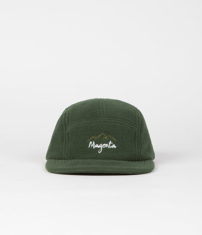 Magenta MTN Fleece 5 Panel Cap - Khaki