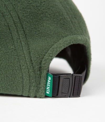 Magenta MTN Fleece 5 Panel Cap - Khaki